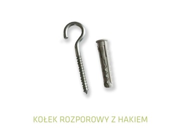 KOŁEK ROZPROWY DO MURU DO MONTAŻU ŻAGLI