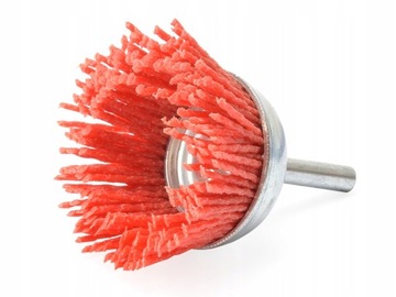 SZCZOTKA NA WIERTARKĘ NYLONOWA DOCZOŁOWA 50MM