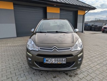 Citroen C3 II Hatchback facelifting 1.2 VTi 82KM 2014 Citroen C3 Exclusive Klima Welur Serwis Gwarancja 1.2 Benzyna 82KM, zdjęcie 8