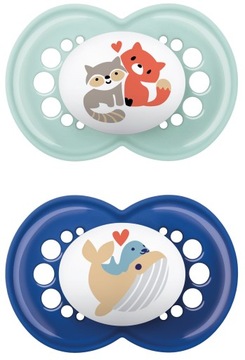 MAM BABY SMOCZEK START SILKY 16+ TOGETHER BOY 2SZT