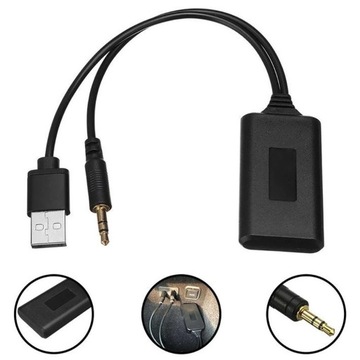 АДАПТЕР МОДУЛЬ BLUETOOTH 5.0 ДЛЯ РАДИО AUX IN MINI JACK 3.5 USB УНИВЕРСАЛЬНЫЙ