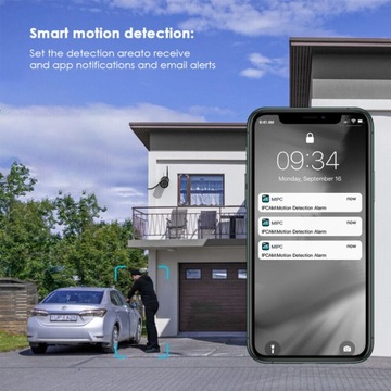 БЕСПРОВОДНАЯ WIFI IP-КАМЕРА НАРУЖНЫЙ МОНИТОРИНГ