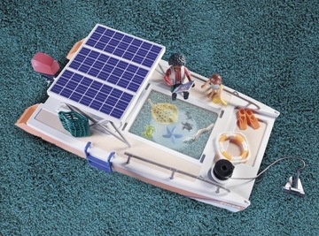 Playmobil 71623 Wiltopia Catamaran и Coral Reef Test + Catalog