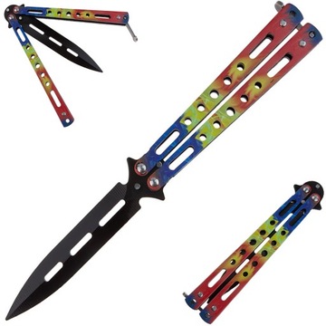 NÓŻ MOTYLKOWY TRENINGOWY BALISONG CS:GO MOTYLEK