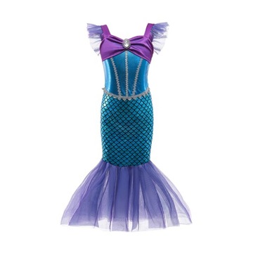 Sukienka Syrenka Arielka Syrena kostium strój 100