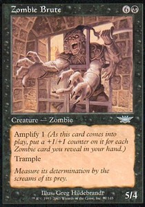 Karta Magic MTG Zombie Brute