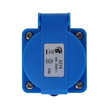 АДАПТЕР CEE 16A 230В для кемпинговой вилки на вилку Schuko