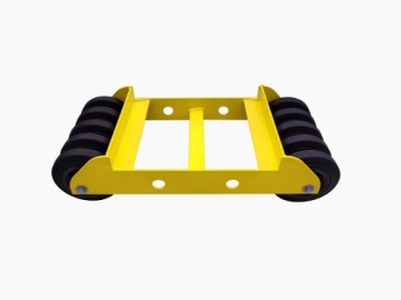 Транспортная тележка с роликовыми колесами 1500 кг 13 кг Ż5