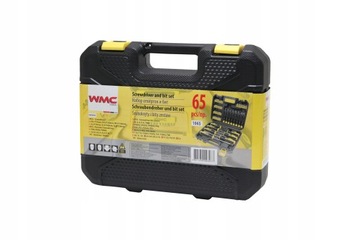 НАБОР ОТВЕРТОК, БИТА С МАГНИТОМ, 65 ШТ., WMC КОРПУС