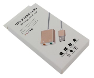 Звуковая карта APT AK103F USB 7.1 Vitrual
