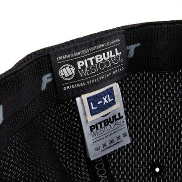 Czapka Pit Bull Full Cap Classic Mesh California Dog '23 Czarna L/XL