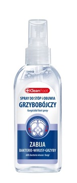 CLEAN HANDS Spray do stóp z kompleksem przeciwgrzybiczym 100 ml