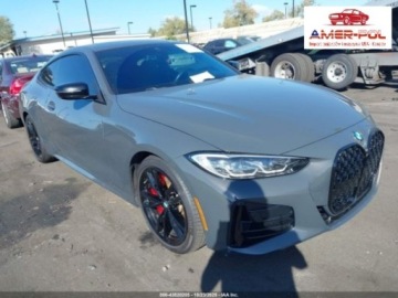 BMW Seria 4 G22-23-26 2021 BMW Seria 4 M440I, XDrive, od ubezpieczalni 3.0 Benzyna 328KM