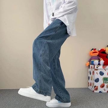 Wide Leg Cargo Pants 2023 Streetwear Baggy Jeans N