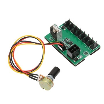 КОНТРОЛЛЕР ВЕНТИЛЯТОРА PWM 6PIN ПК 12В