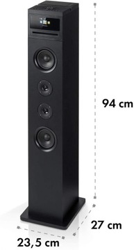 ДИНАМИК КРЫШКА ДИНАМИКА ДИНАМИК AUNA KARABOOM 100 WIFI DAB+ НОВЫЙ