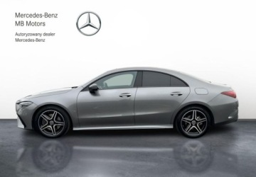 Mercedes CLA C118/X118 Coupe Facelifting 1.3 200 163KM 2025 Mercedes-Benz CLA SalonPL AMG Line Kamera360 Panorama Pamiec foteli Gwaran, zdjęcie 1