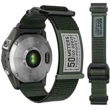 Pasek Sportowy ACTIVE Strap Zielony do Garmin Fenix 7 / 6 / 6 Pro / epix2