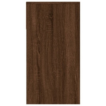 VidaXL Консольный стол, дуб коричневый, 100x39x75 см