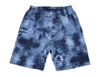 Legginsy getry krótkie kolarki imitacja dżinsu104