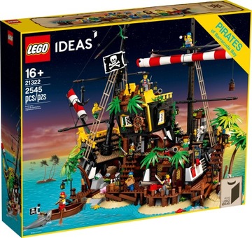 LEGO IDEAS 21322 - PIRACI Z ZATOKI BARAKUD - !!!