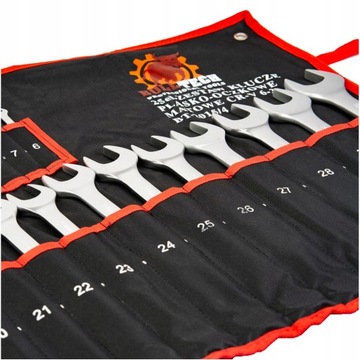 КОЛЬЦЕВЫЕ КЛЮЧИ 6-32 НАБОР ОТКРЫТЫХ КЛЮЧЕЙ БОЛЬШОЙ НАБОР КЛЮЧЕЙ 21 EL