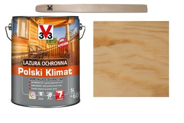 Lazura V33 Polski Klimat 7 lat Bezbarwny 5L