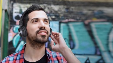 Накладные наушники Kruger&Matz Wave BT 5.0 microSD