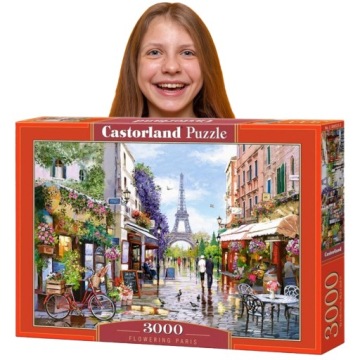 Puzzle Pro Náročné 3000 dílků Paříž Pěkné Oblíbená Značka Fajn