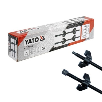YATO YT-2544 ZESTAW ŚCIĄGACZE DO SPRĘŻYN AMORTYZATORÓW 370mm McPHERSON 2szt