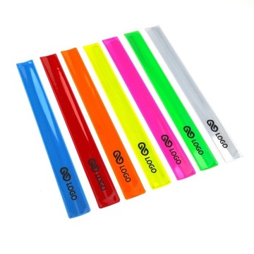 OPASKI REKLAMOWE z nadrukiem Z LOGO opaski odblaskowe REFLECTION 100szt