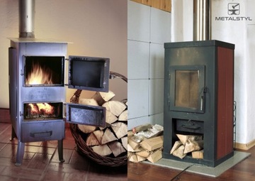 Rura kominowa dymna piecowa fi 110mm 1m do kozy pieca kominka