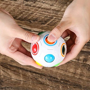 ШАР СЕНСОРНЫЙ ШАР АНТИСТРЕСС ВОЛШЕБНАЯ ИГРА ЛОГИЧЕСКИЙ КУБ-ПАЗЗЛ