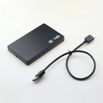 OBUDOWA DYSKU 2,5'' KIESZEŃ HDD SATA USB 3.0 +ETUI