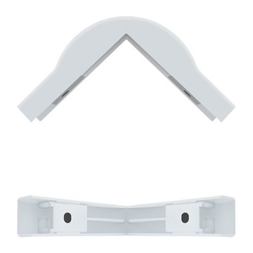 Qoltec Narożnik zewnętrzny 76 x 18mm
