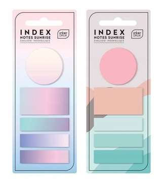 Zakładki indeksujące naklejki SUNRISE notes 125szt