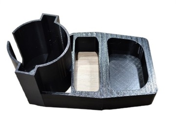 ПОДСТАКАННИК VW T6 ДЕРЖАТЕЛЬ ДЛЯ КРУЖКИ ПОДСТАВКА ДЛЯ ТЕЛЕФОНА С УФ-ЗАЩИТОЙ ДЕРЖАТЕЛЬ ДЛЯ ЧАШКИ PETG 2В1