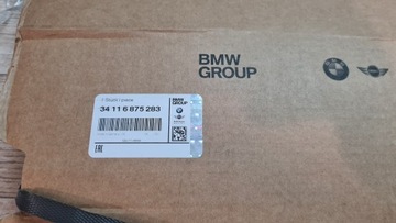 TŘMENY KOTOUČE 374MM KOSTKA M-PAKET BMW 3 G20 G21