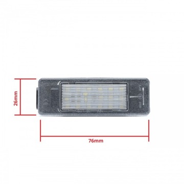 LAMPY TABULKY SPZ LED 106 207 308 C3 DS4 DS3 C5 C6 6000K BÍLÉ