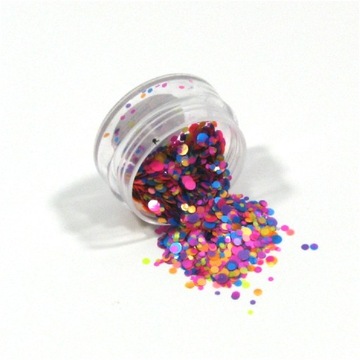 Confetti piegi ozdoba do paznokci. Wielokolorowy04