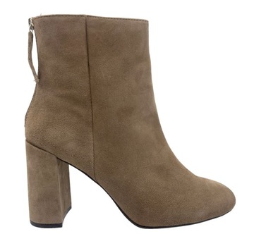 Buty damskie botki zamszowe UNISA Ursula_KS Taupe rozmiar 41