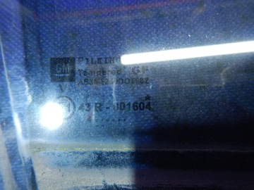 OPEL SIGNUM HB 03- SKLO (OKNO) DVEŘNÍ PRAVÝ ZADNÍ PRAVÁ