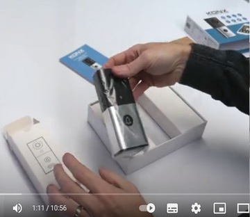 Видеодомофон WiFi 1080p со встроенным аккумулятором