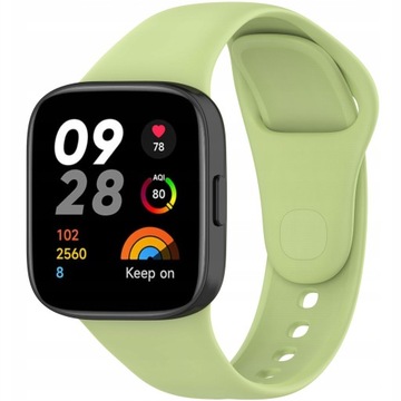 PASEK SILIKONOWY OPASKA BRANSOLETA DO XIAOMI REDMI WATCH 3 - MINT