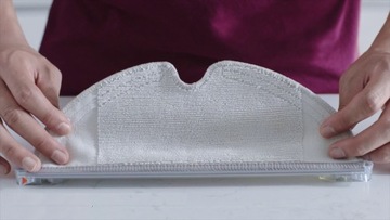 Оригинальная 2x тряпка из микрофибры для швабры Xiaomi Roborock S50 S55 S5 S6 Q5 Q7