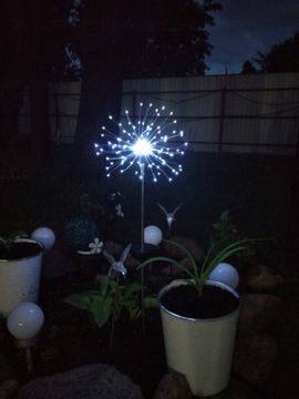 СОЛНЕЧНАЯ САДОВАЯ ЛАМПА Одуванчик 90LED