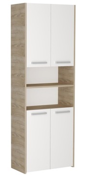 DUŻA SZAFKA ŁAZIENKOWA 60cm REGAŁ SŁUPEK SONOMAmix