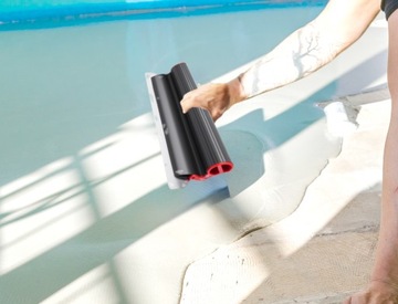 COMENSAL Шпатель для штукатурки и микроцемента, ручка 80см ПВХ