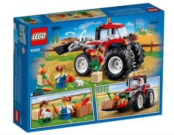 KLOCKI LEGO CITY TRAKTOR FARMA POLE WIEŚ FARMERZY PREZENT DLA 5,6,7,8 LATKA