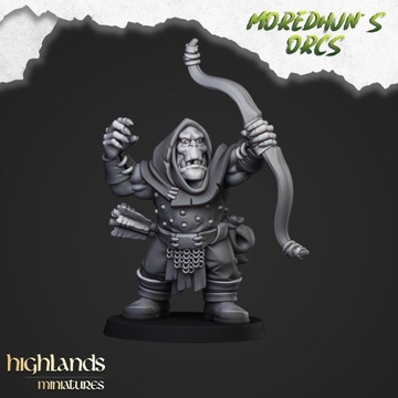 Orc Warriors with Bow #1 - Highlands Miniatures - Minifaktura